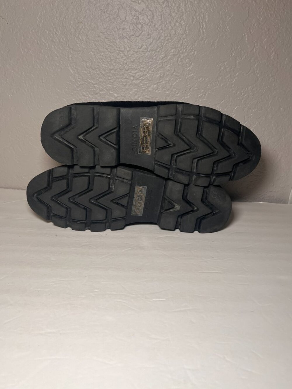 Vionic Women Size 8.5 Finley Suede Loafers Slip On Chunky Sole - Picture 12 of 12